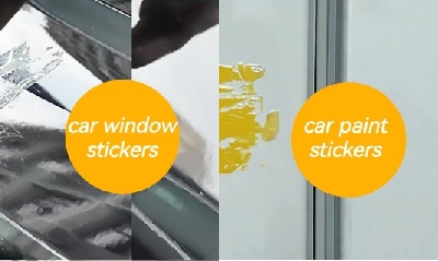 Làm thế nào để loại bỏ chất kết dính từ sơn xe